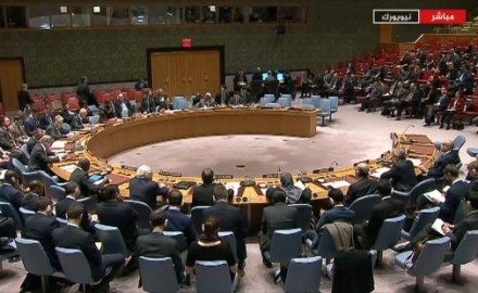 مجلس الأمن يدعم مشروع قرار روسي لوقف القتال بسوريا
