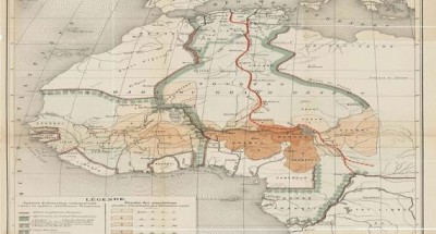 خريطة المغرب ومقص الاستعمار