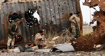 ليبيا: معارك تشتعل  وسكان بنغازي يغادرون منازلهم بعد نداء اللواء حفتر