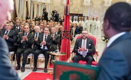 صفعة للجزائر:ملك المغرب يترأس حفل التوقيع على اتفاقيتين تتعلقان بمشروع أنبوب الغاز